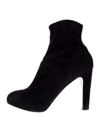 Gianvito Rossi Suede Sock Boots