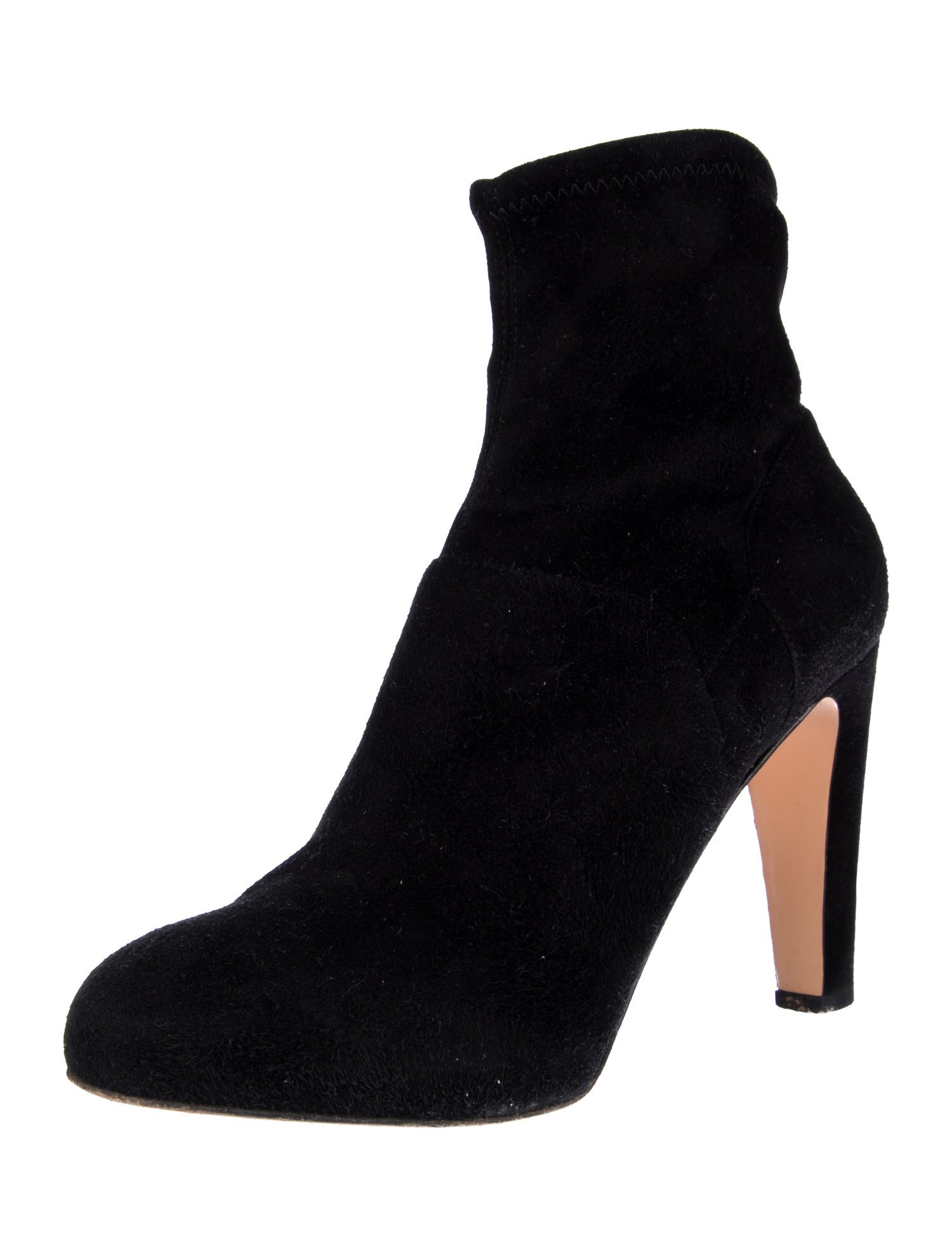 Gianvito Rossi Suede Sock Boots
