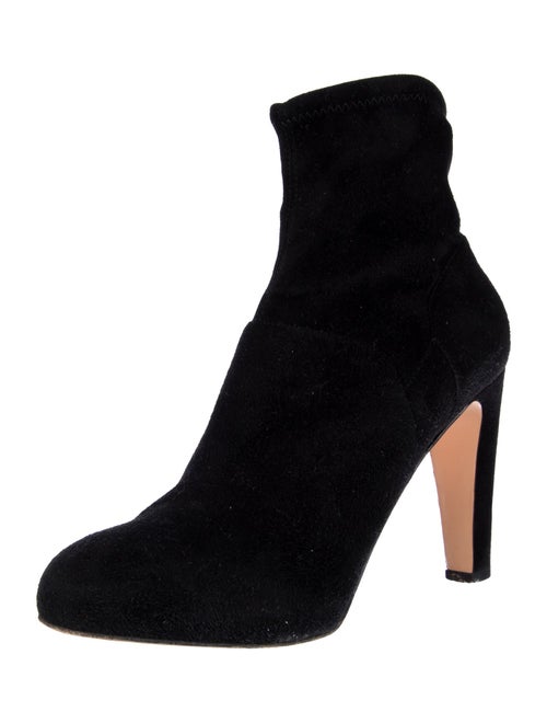 Gianvito Rossi Suede Sock Boots
