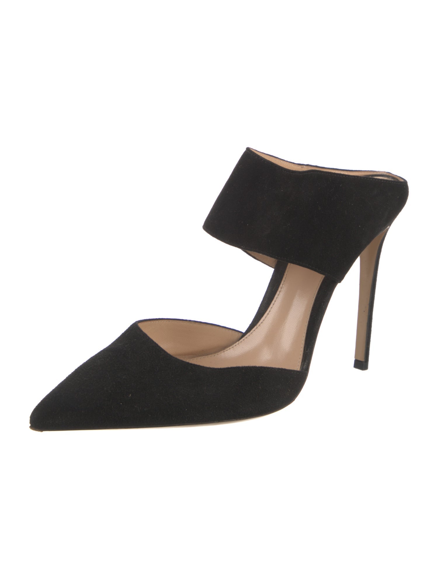 Gianvito Rossi Suede Mules