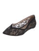 Gianvito Rossi Lace Lace Pattern Flats