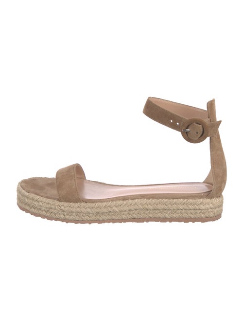 Gianvito Rossi Suede Espadrilles