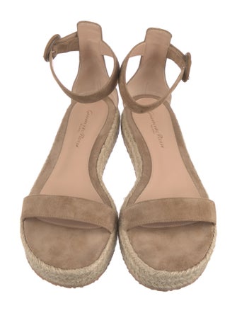 Gianvito Rossi Suede Espadrilles