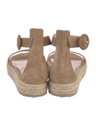 Gianvito Rossi Suede Espadrilles