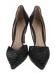 Gianvito Rossi Python D'Orsay Pumps