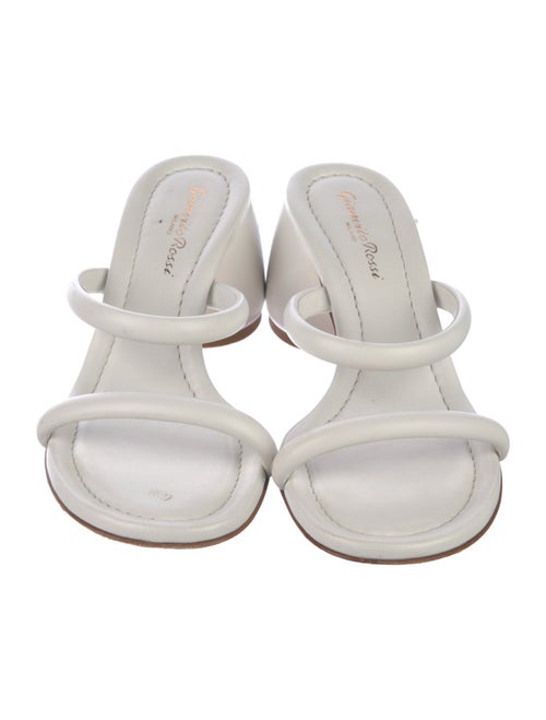 Gianvito Rossi Leather Slides