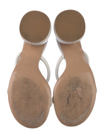 Gianvito Rossi Leather Slides