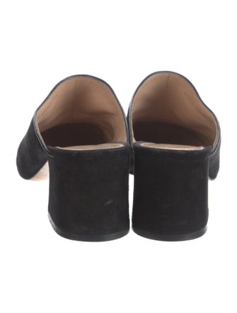 Gianvito Rossi Suede Mules
