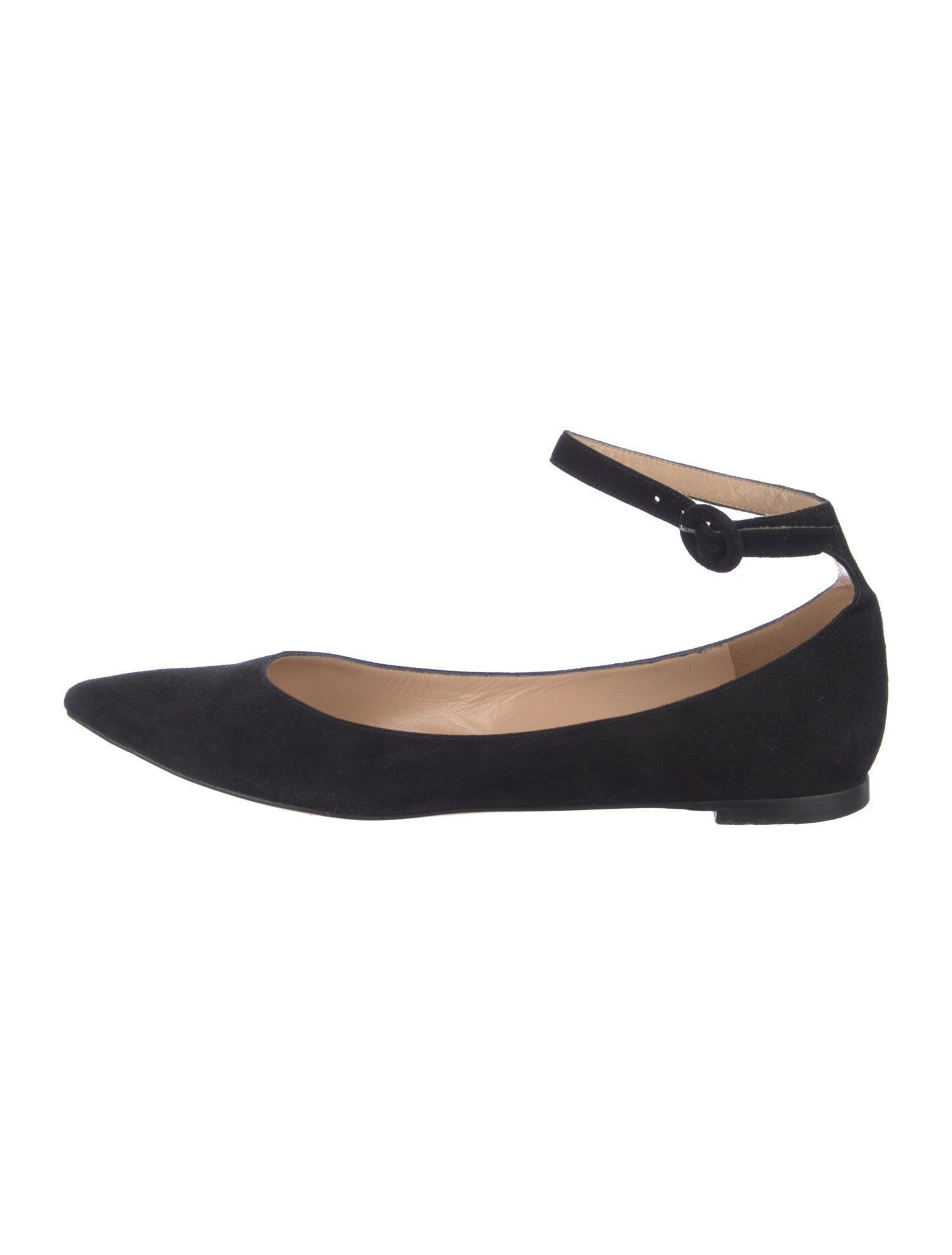 Gianvito Rossi Suede Ballet Flats