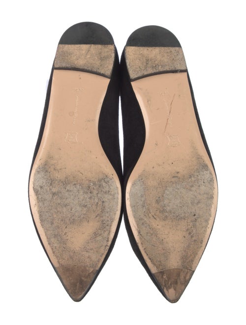 Gianvito Rossi Suede Ballet Flats