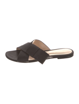 Gianvito Rossi Satin Slides