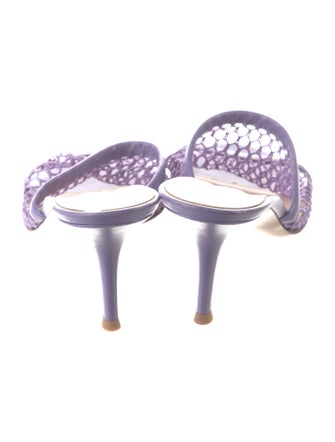 Gianvito Rossi Leather Slides