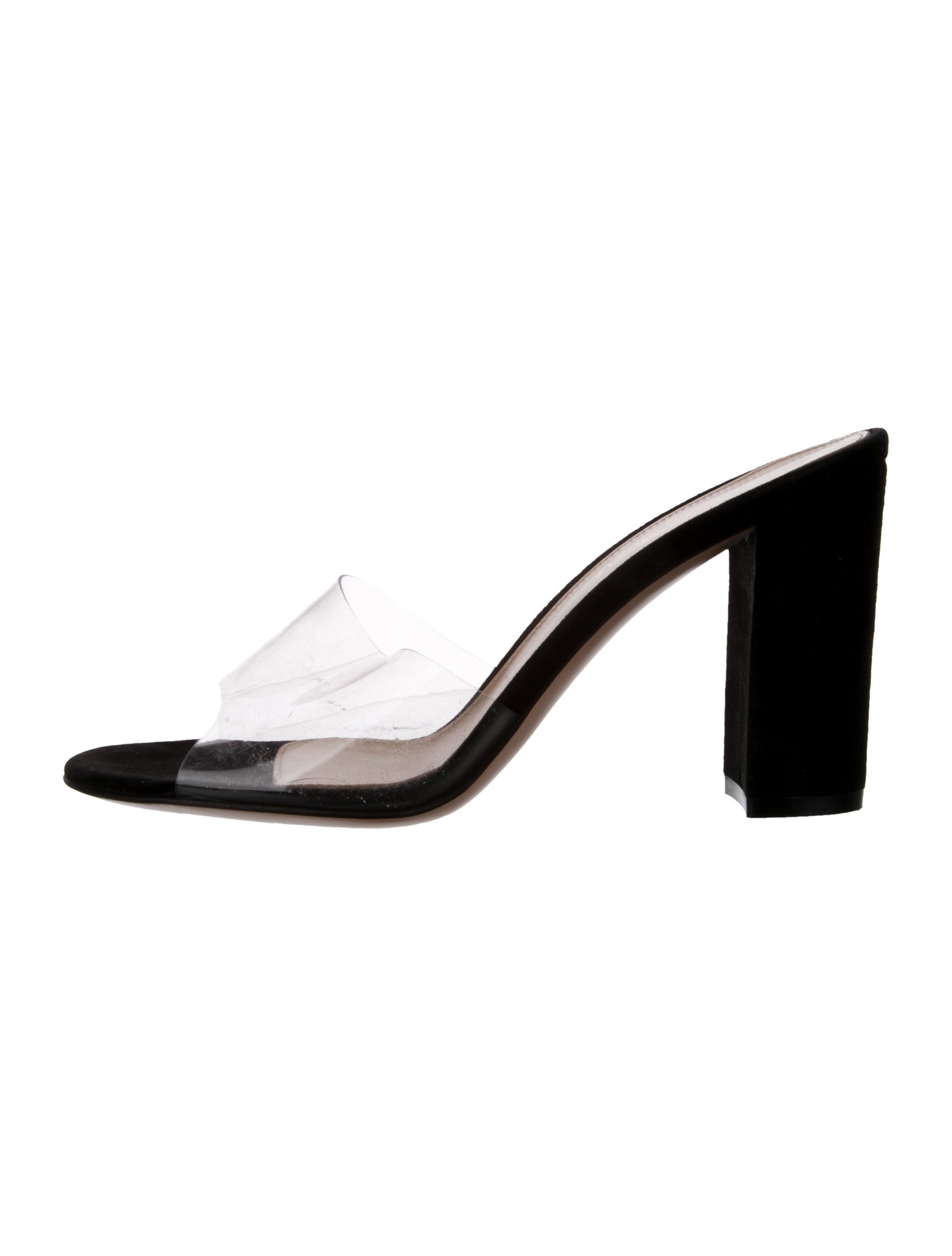 Gianvito Rossi Suede Slides