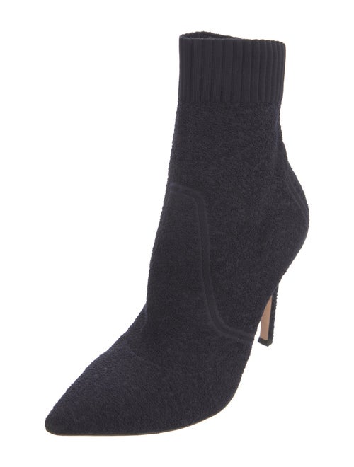 Gianvito Rossi Terry Cloth Sock Boots
