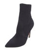 Gianvito Rossi Terry Cloth Sock Boots