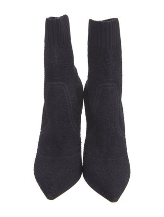 Gianvito Rossi Terry Cloth Sock Boots