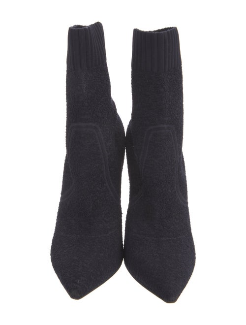 Gianvito Rossi Terry Cloth Sock Boots
