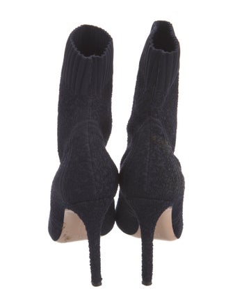 Gianvito Rossi Terry Cloth Sock Boots