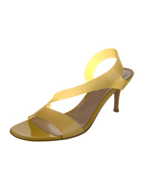 Gianvito Rossi Rubber Slingback Sandals