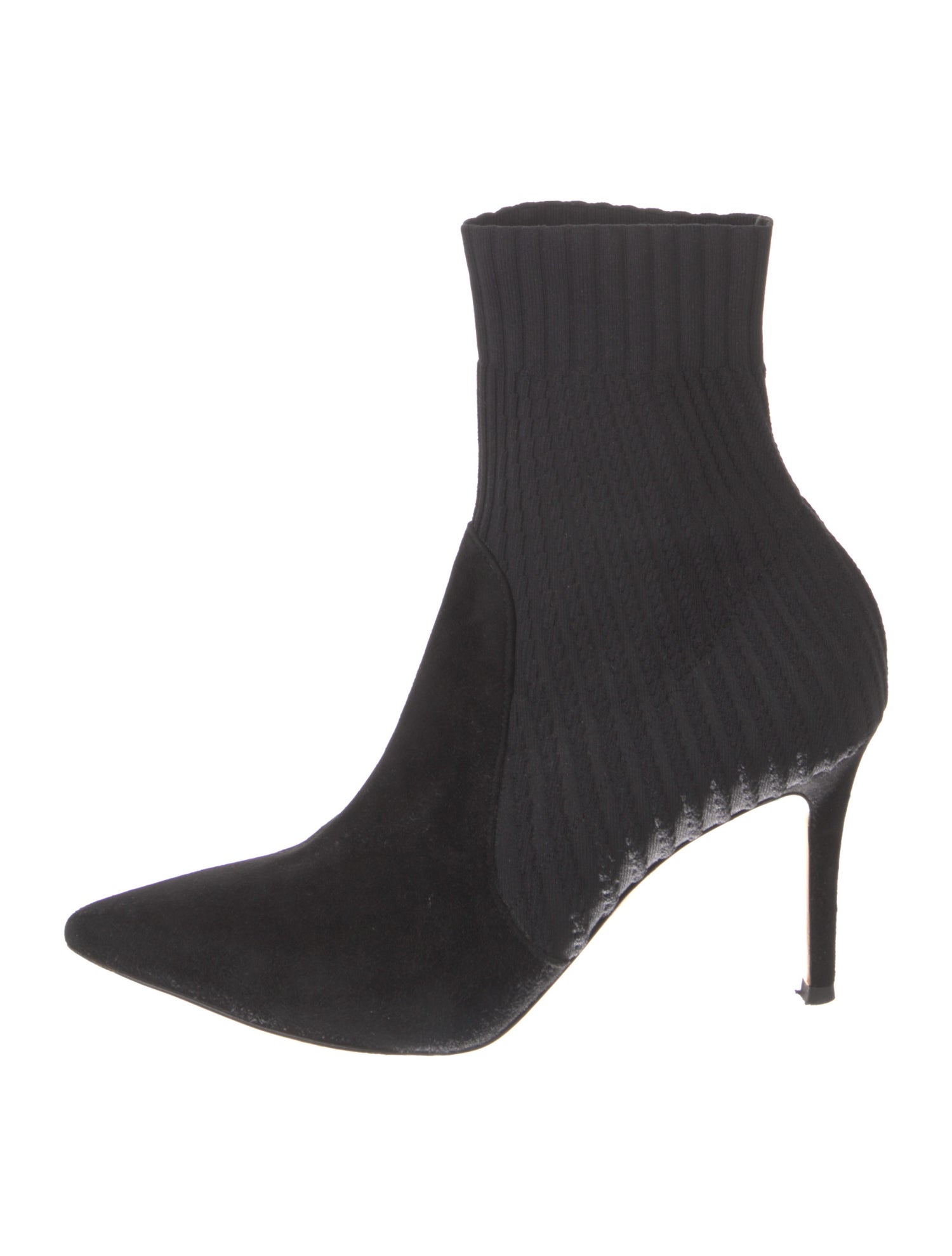 Gianvito Rossi Suede Sock Boots