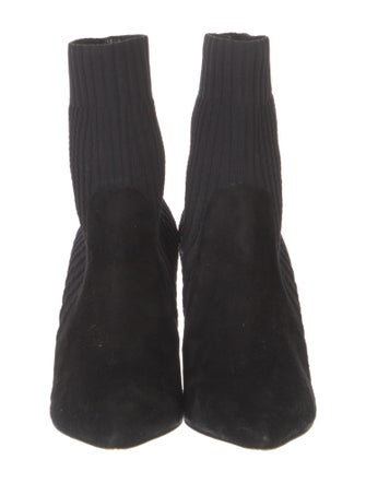 Gianvito Rossi Suede Sock Boots