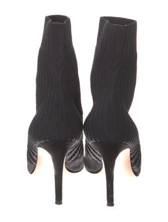 Gianvito Rossi Suede Sock Boots