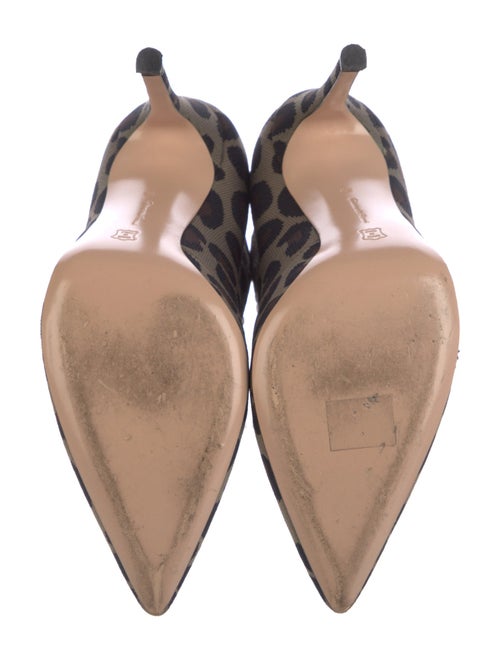 Gianvito Rossi Animal Print Sock Boots