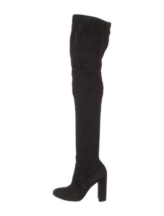 Gianvito Rossi Suede Sock Boots
