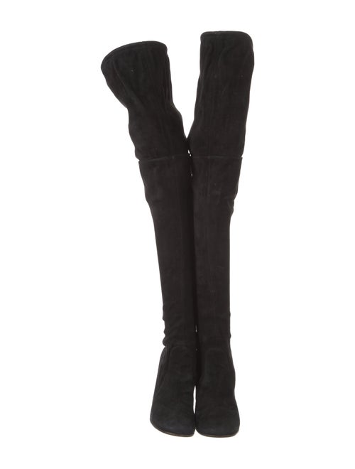 Gianvito Rossi Suede Sock Boots