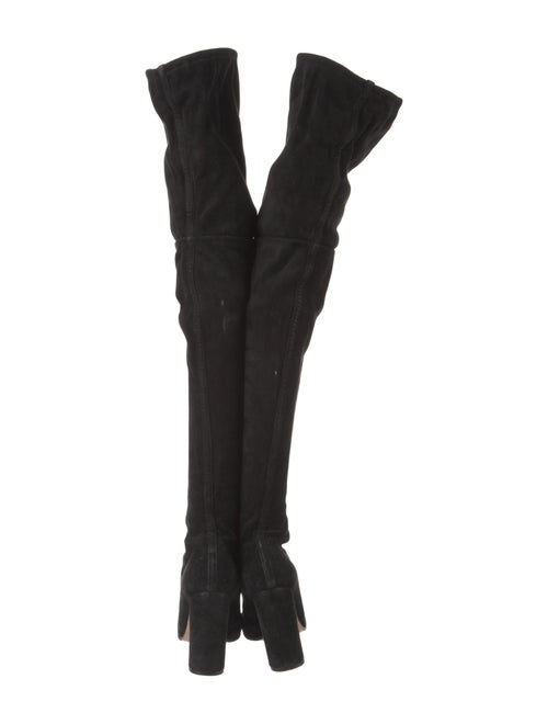 Gianvito Rossi Suede Sock Boots