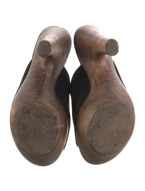 Gianvito Rossi Suede Slides