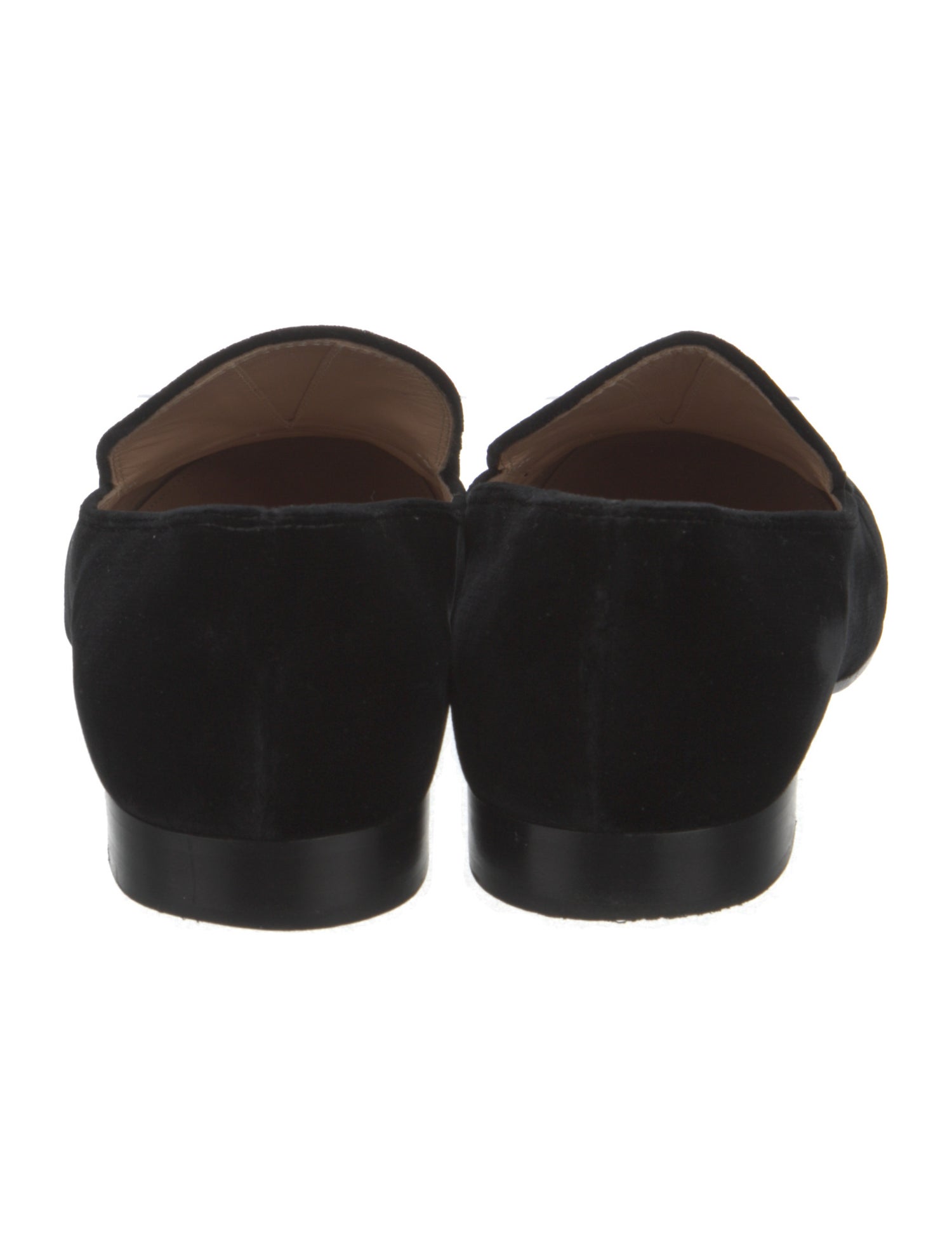 Gianvito Rossi Velvet Loafers