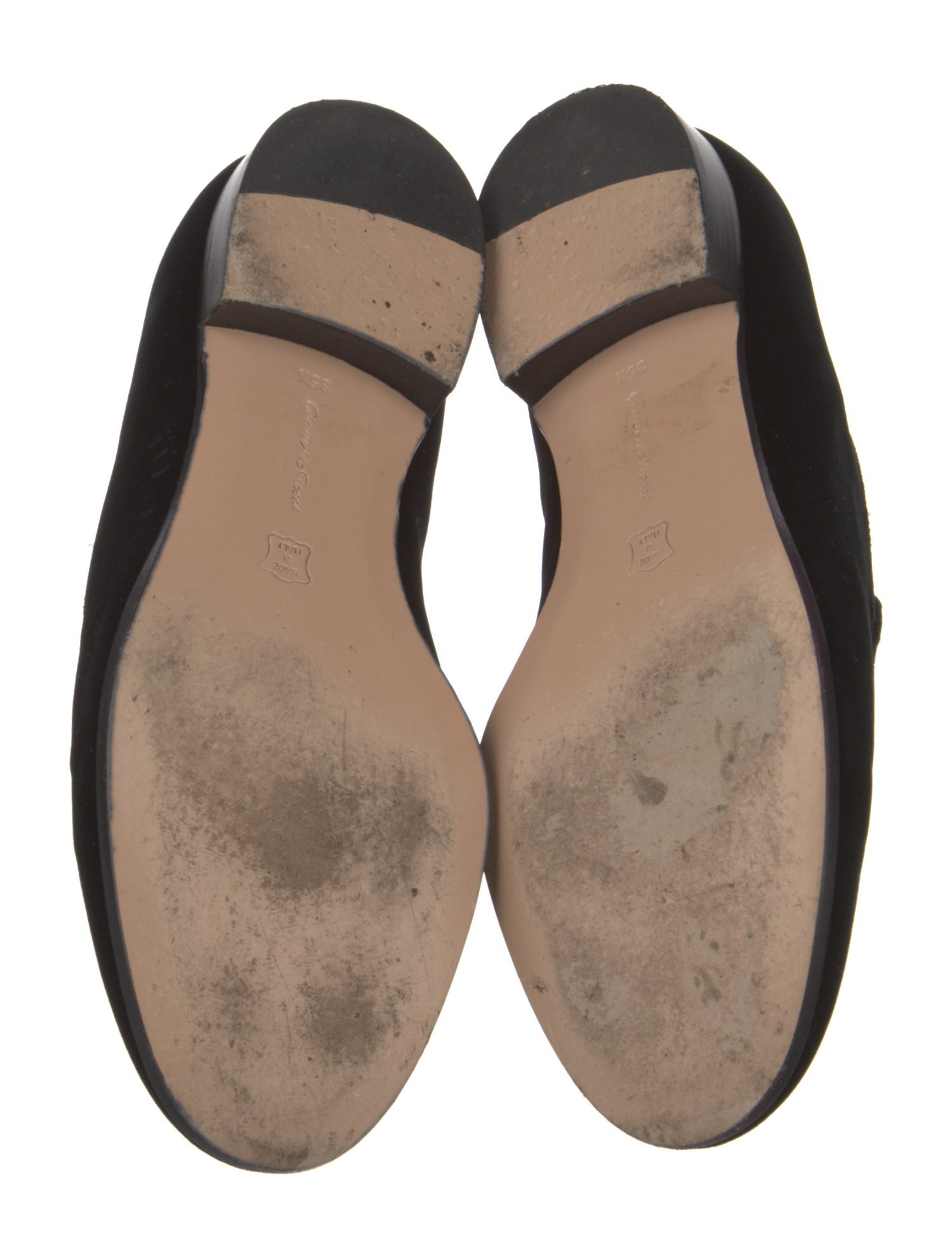 Gianvito Rossi Velvet Loafers