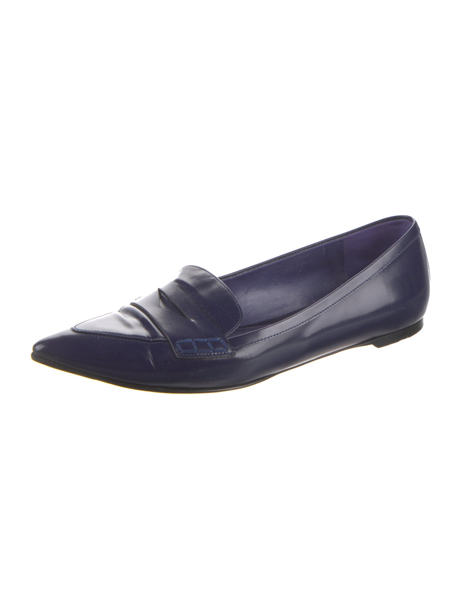 Gianvito Rossi Leather Loafers