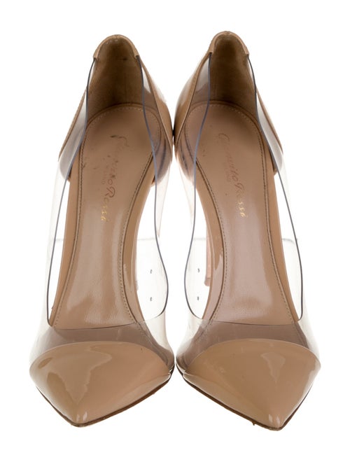 Gianvito Rossi PVC D'Orsay Pumps