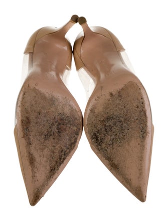 Gianvito Rossi PVC D'Orsay Pumps