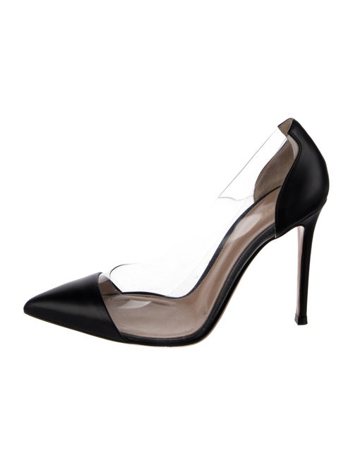 Gianvito Rossi PVC D'Orsay Pumps