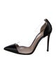 Gianvito Rossi PVC D'Orsay Pumps