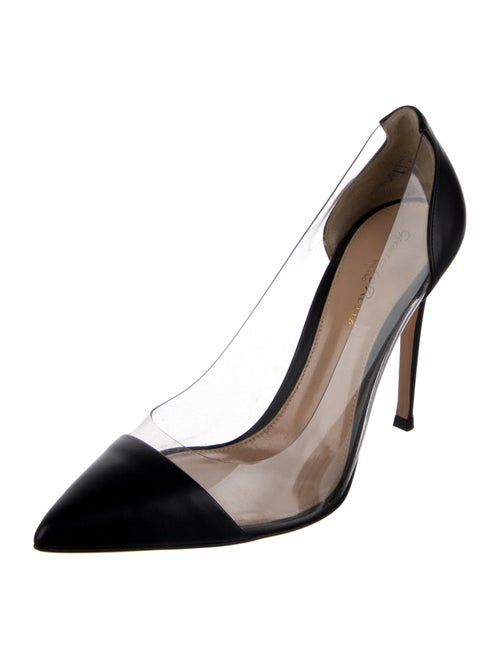 Gianvito Rossi PVC D'Orsay Pumps