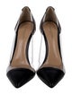 Gianvito Rossi PVC D'Orsay Pumps