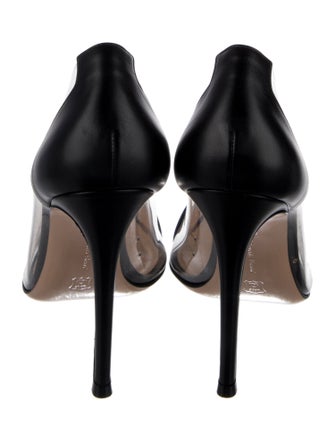 Gianvito Rossi PVC D'Orsay Pumps