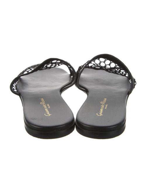 Gianvito Rossi Leather Slides