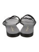 Gianvito Rossi Leather Slides