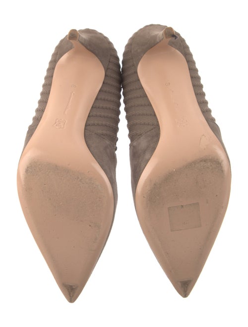 Gianvito Rossi Suede Sock Boots