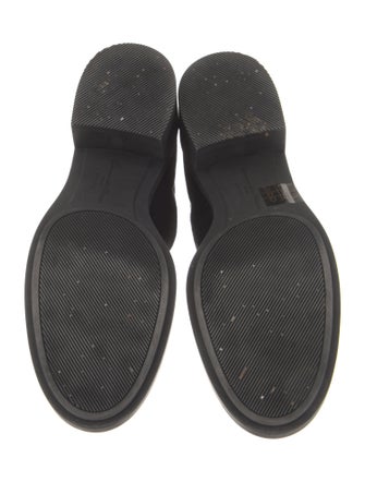 Gianvito Rossi Suede Combat Boots