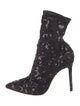 Gianvito Rossi Sequin Embellishments Sock Boots