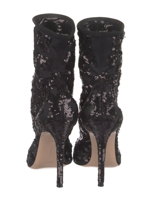 Gianvito Rossi Sequin Embellishments Sock Boots