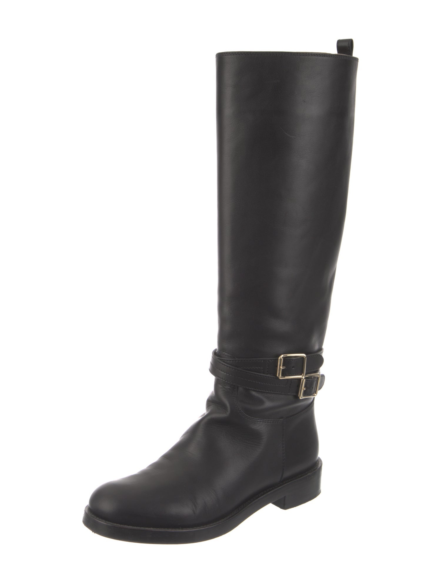 Gianvito Rossi Leather Riding Boots