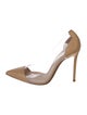 Gianvito Rossi PVC D'Orsay Pumps