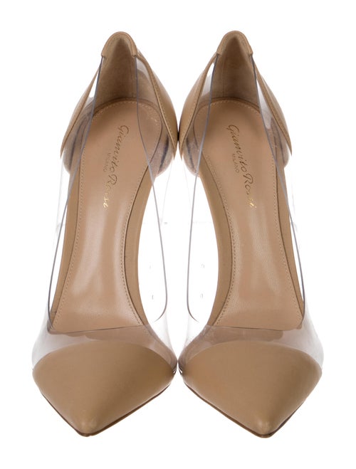 Gianvito Rossi PVC D'Orsay Pumps
